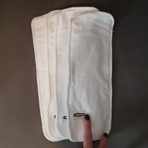 Thirsties Hemp Inserts 4 Pack Size Small NWOT